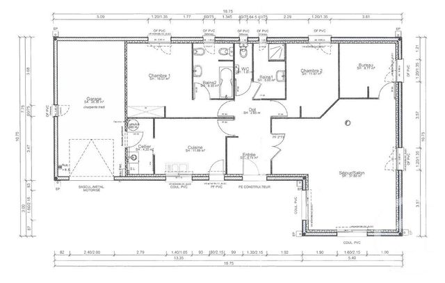 maison à vendre - 4 pièces - 113.0 m2 - LA BAULE - 44 - PAYS-DE-LOIRE - Century 21 Dréano Immobilier