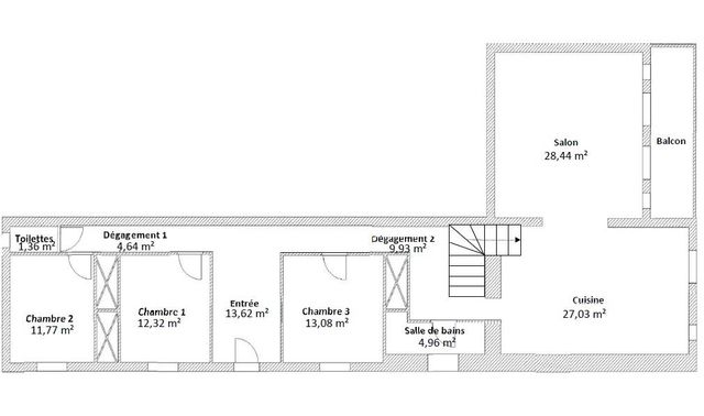 Appartement T5 à vendre - 5 pièces - 145.77 m2 - LA BAULE - 44 - PAYS-DE-LOIRE - Century 21 Dréano Immobilier