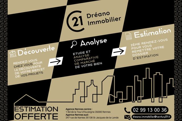 Afficher la photo en grand maison à vendre - 8 pièces - 287.0 m2 - RENNES - 35 - BRETAGNE - Century 21 Dréano Immobilier
