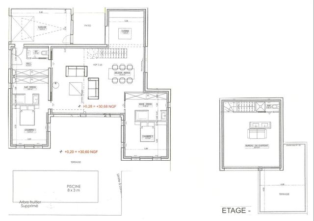 Afficher la photo en grand maison à vendre - 5 pièces - 136.46 m2 - LA BAULE - 44 - PAYS-DE-LOIRE - Century 21 Dréano Immobilier